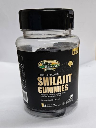 [IFT377] Valley harvest SHILAJIT GUMMIES  60