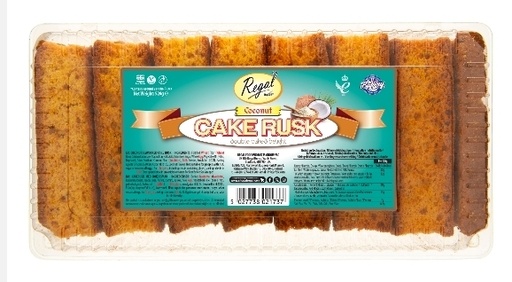 [IFT403] REGAL COCONUT CAKE RUSK 21pcsx 9
